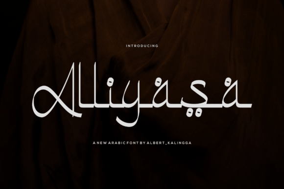 Alliyasa: The Arabic-Style Display Font for Crafters