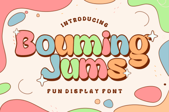 Bouming Jums: A Playful Display Font That Adds Joy to Campaigns