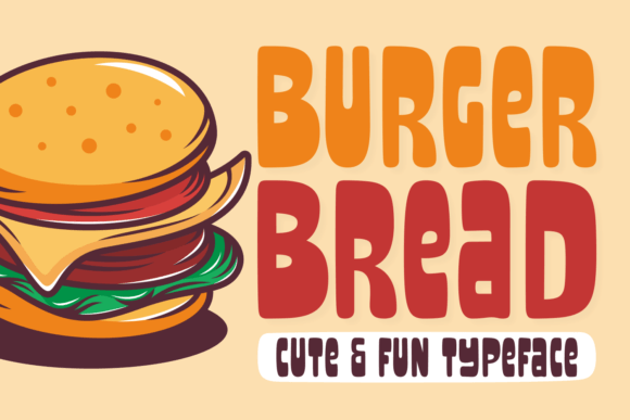 Burger Bread: A Playful Display Typeface for Editorial Design