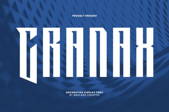 Cranax Font: A Bold Display Typeface for Editorial Design