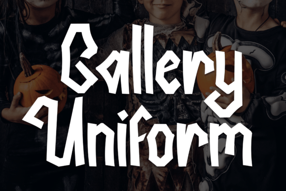 Gallery Uniform: A Display Font Built for Web Headlines and Brand Character