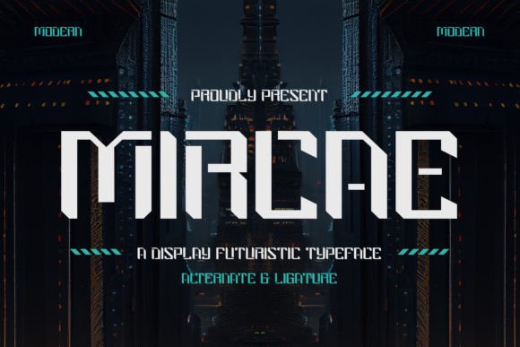 Mircae: A Display Font Built for Modern Marketing Content