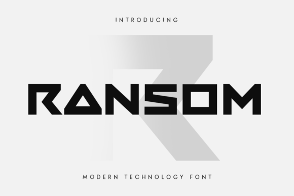 Ransom Font: A Bold Display Typeface for Modern Marketing