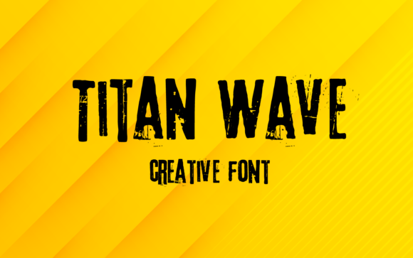 Titan Wave: A Display Font That Brings Presence to Editorial Design